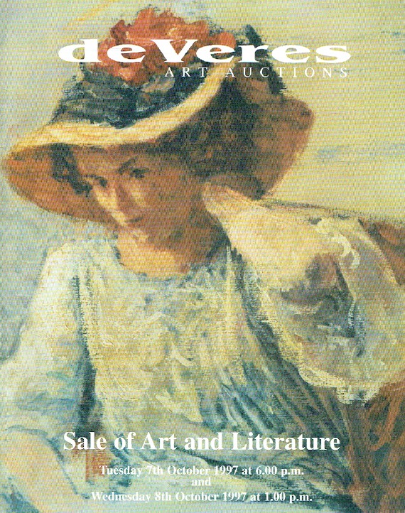 de Veres October 1997 Sale of Art & Literature