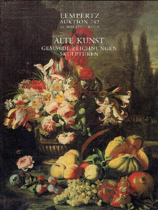 Lempertz May 1997 Old Master Drawings, Paintings & Sculptures