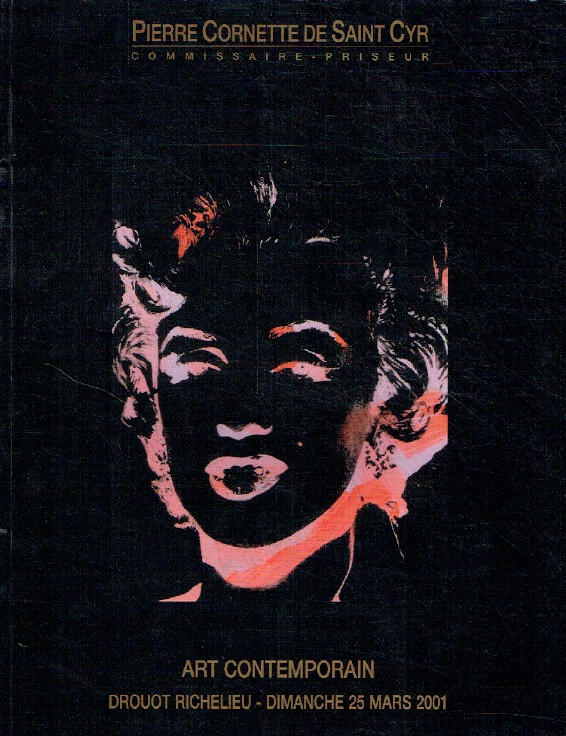 Cornette de Saint Cyr March 2001 Contemporary Art