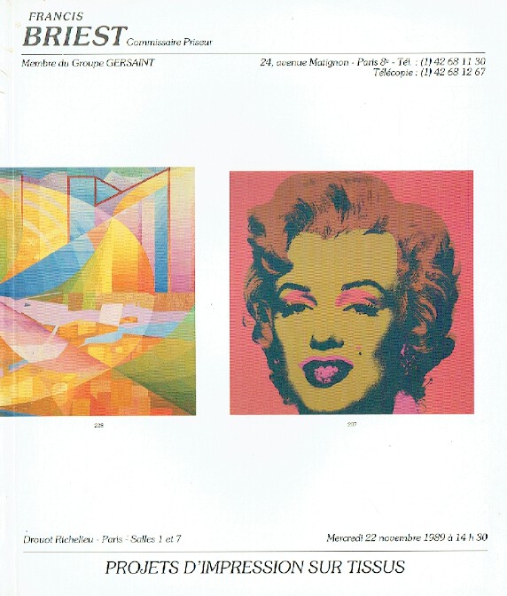 Briest November 1989 Modern Prints & Impressionist Art