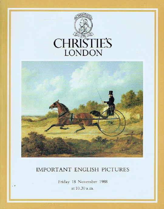 Christies November 1998 Important English Pictures