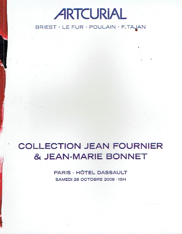Artcurial October 2006 Modern & Contemporary Art - Fournier & Bonnet Collection