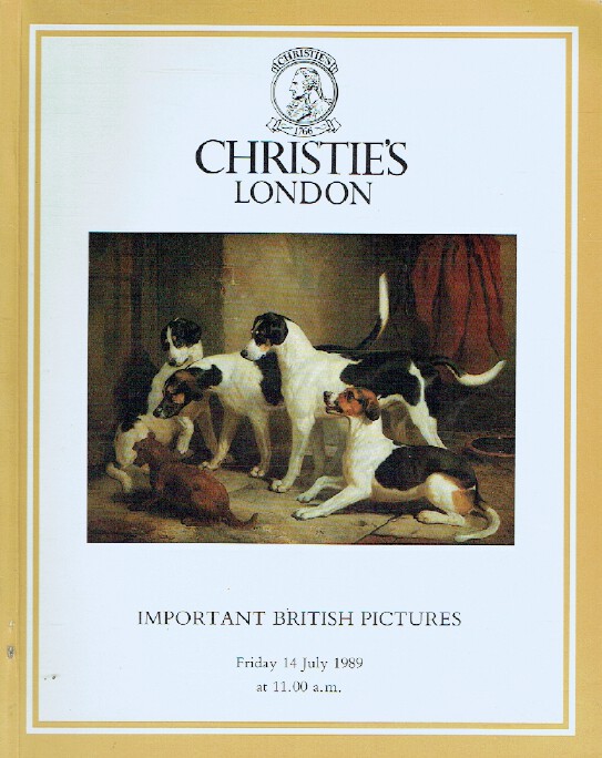Christies July 1989 Important British Pictures