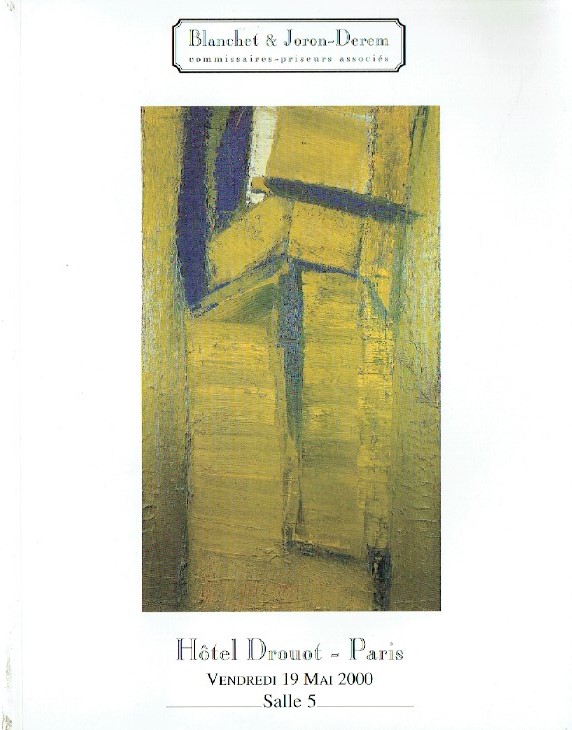 Blanchet & Joron-Derem May 2000 Modern Paintings, Prints, Drawings & Watercolour