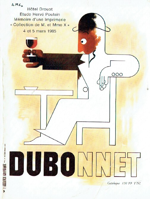 Dubonnet March 1985 700 Posters