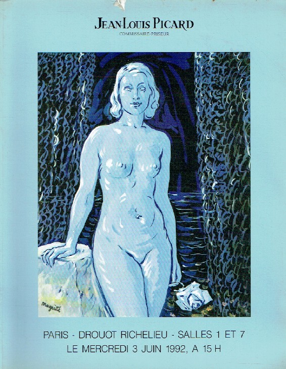 Picard June 1992 19th & 20th Century Paintings, Sculptures & Ceramics