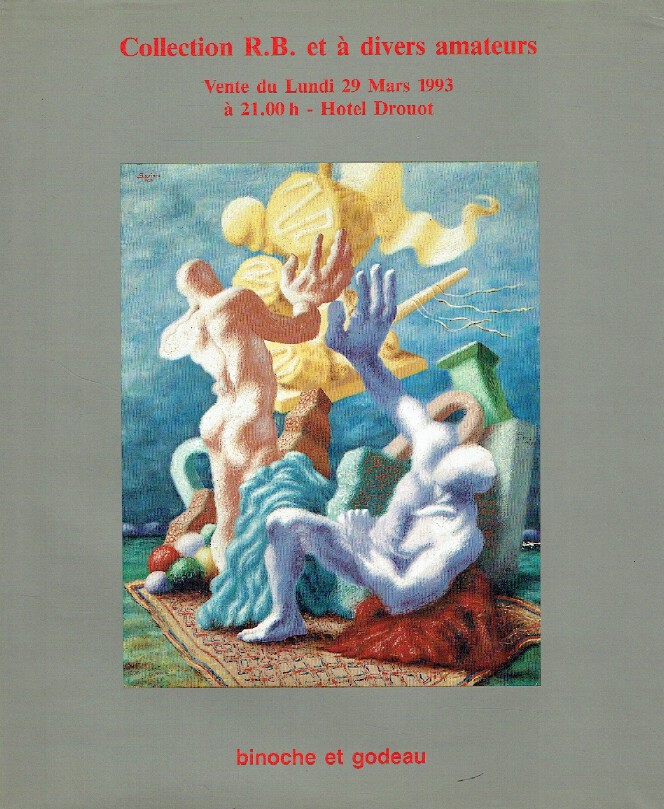 Binoche et Godeau March 1993 Impressionist Art