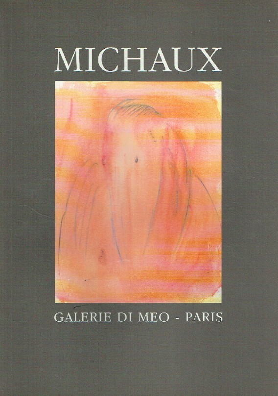 Galerie Di Meo October - November 1987 Michaux - 20th Century Art