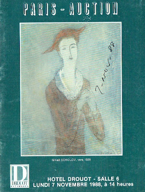Paris Auction November 1988 Russian Paintings & Soviet Contemporary Art - Click Image to Close