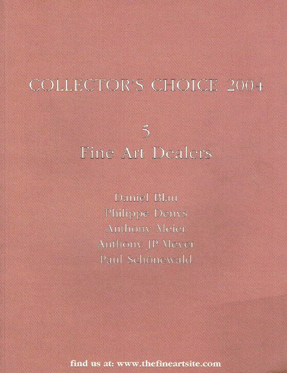 Fine Art Dealers 2004 20th Century & Tribal Art