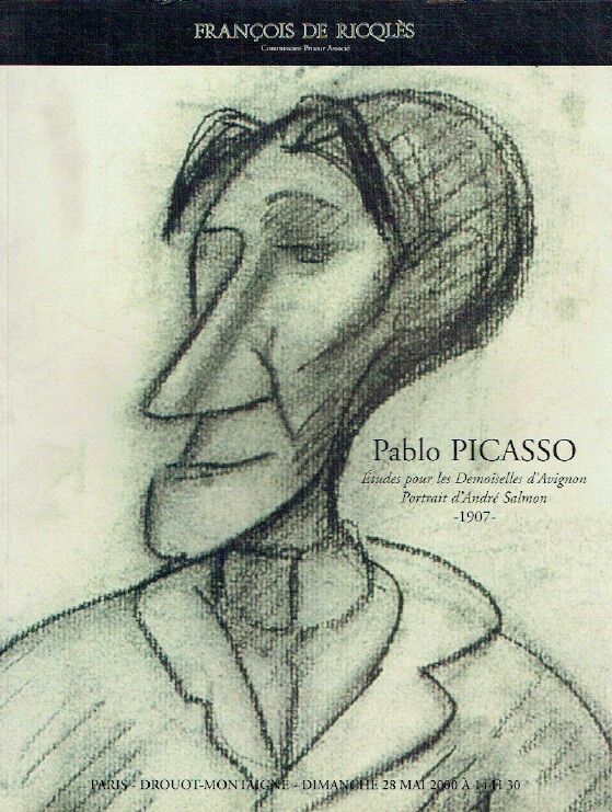 Francois De Ricqles May 2000 Picasso Studies for les Demoiselles d'Avignon - Click Image to Close