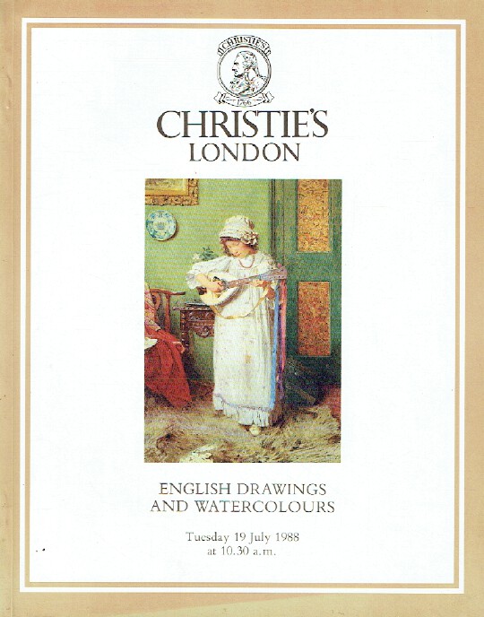 Christies July 1988 English Drawings and Watercolours