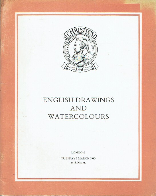 Christies March 1983 English Drawings and Watercolours