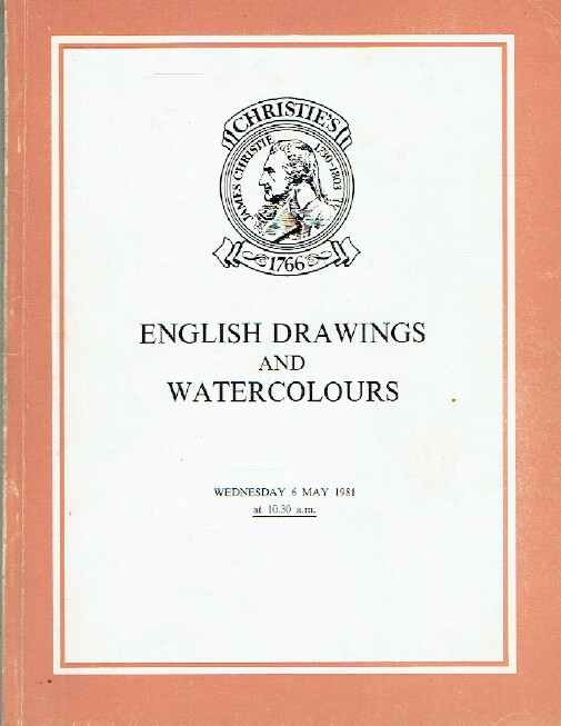 Christies May 1981 English Drawings and Watercolours - Click Image to Close