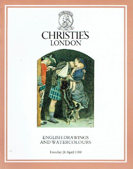 Christies April 1988 English Drawings and Watercolours (Digital only)