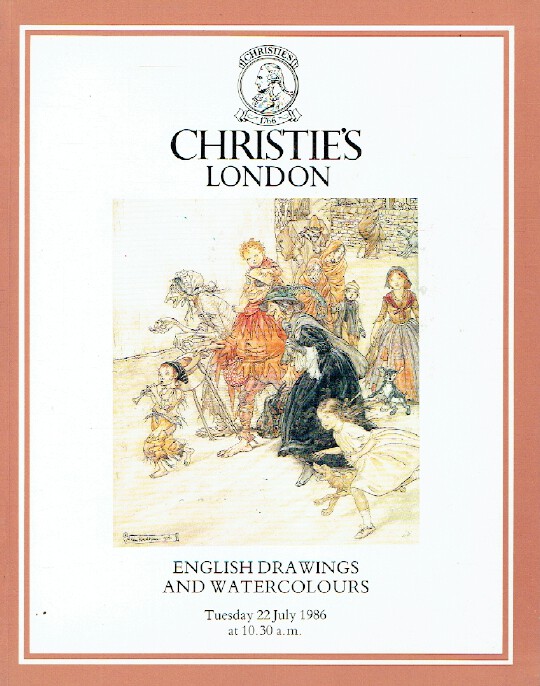 Christies July 1986 English Drawings and Watercolours