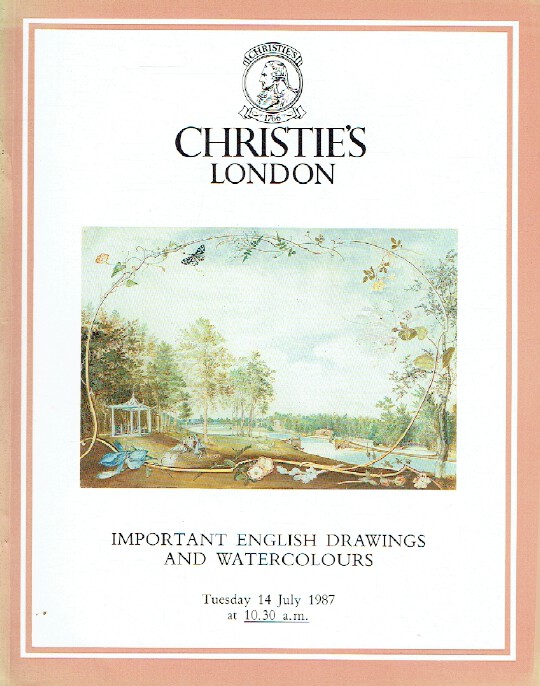 Christies July 1987 Important English Drawings and Watercolours