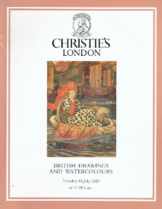 Christies July 1989 British Drawings and Watercolours