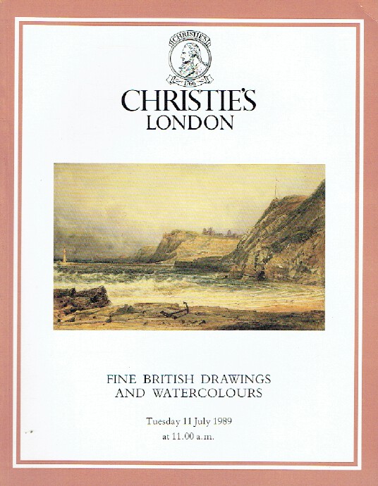Christies July 1989 Fine British Drawings and Watercolours