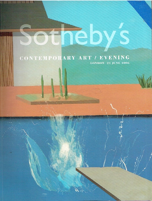 Sothebys June 2006 Contemporary Art - Evening