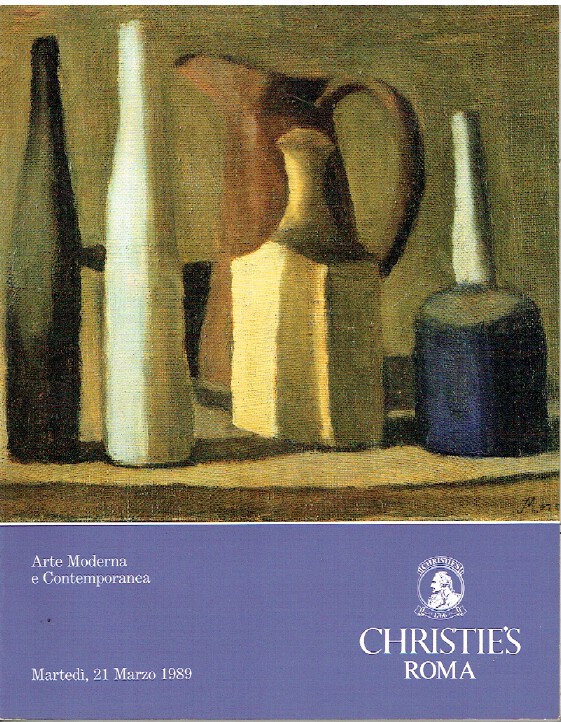 Christies March 1989 Modern and Contemporary Art