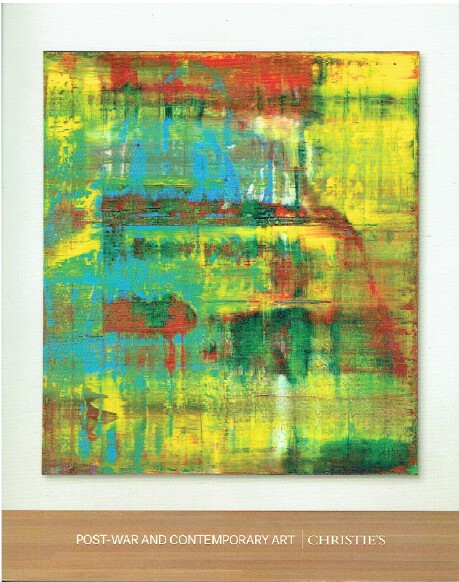 Christies November 2016 Post-War and Contemporary Art - Evening Sale