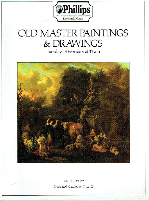 Phillips February 1986 Old Master Paintings and Drawings