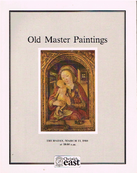 Christies March 1980 Old Master Paintings