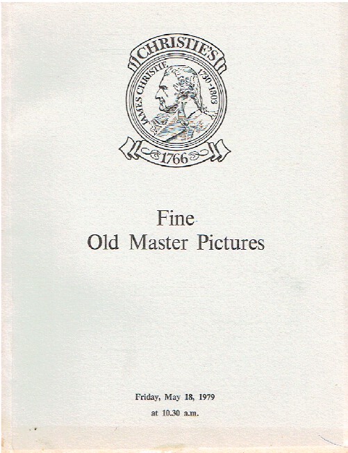 Christies May 1979 Fine Old Master Pictures