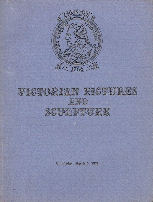 Christies March 1971 Victorian Pictures and Sculpture