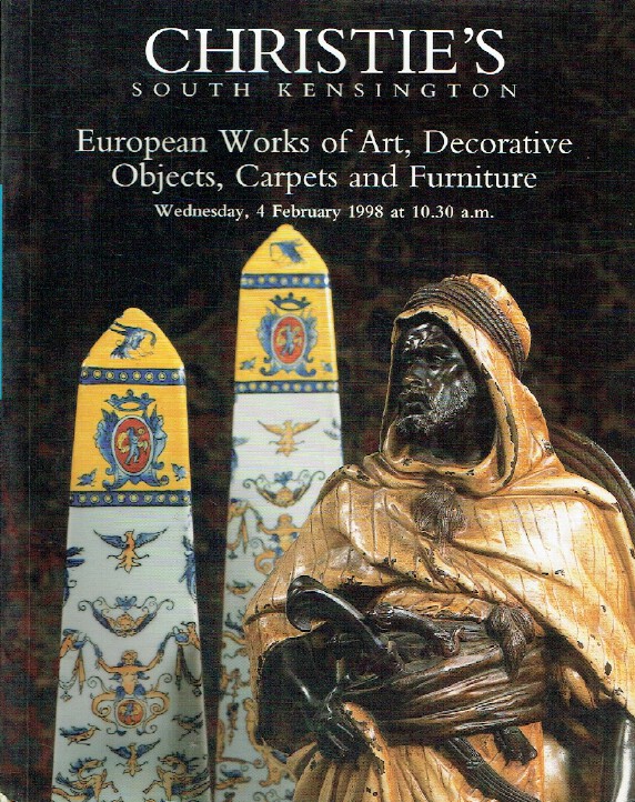 Christies February 1998 European WOA, Decorative Objects, Carpets & Furniture
