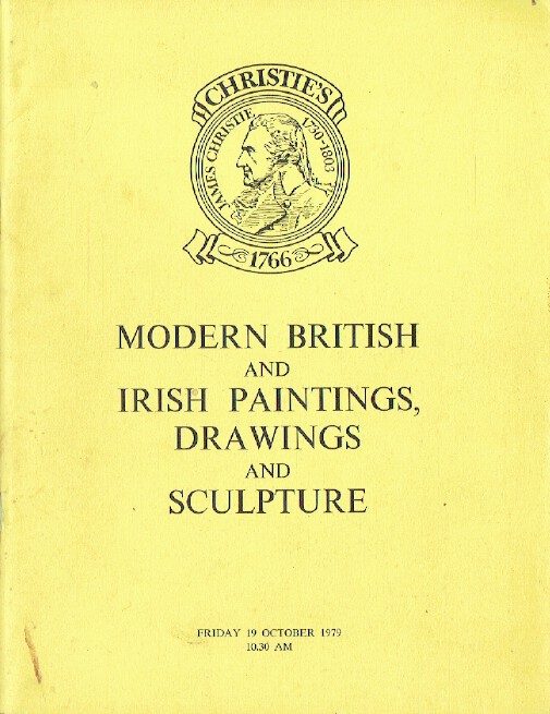 Christies October 1979 Modern British and Irish Paintings, Drawings & Sculpture