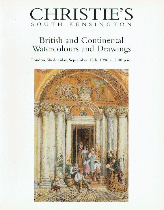 Christies September 1996 British and Continental Watercolours & Drawings