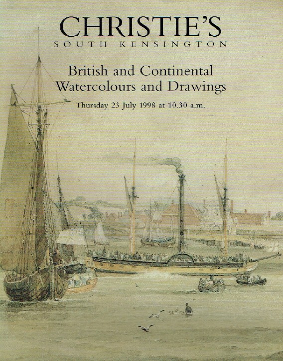 Christies July 1998 British and Continental Watercolours & Drawings
