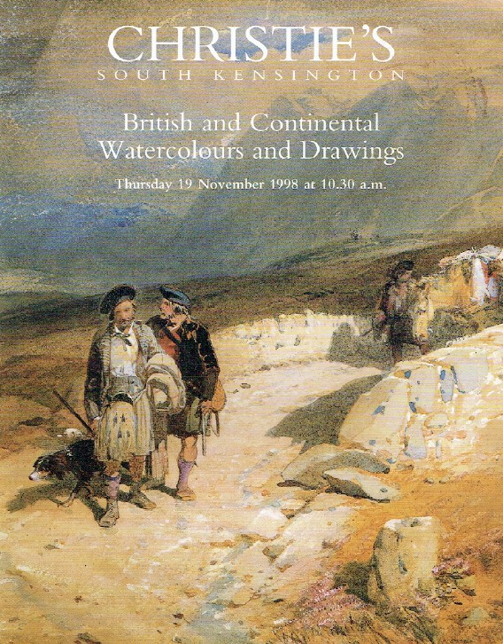 Christies Nov 1998 British & Continental Watercolours & Drawings (Digital only)