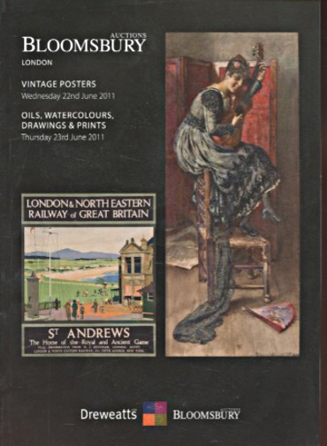 Bloomsbury 2011 Vintage Posters, Oils, Watercolours, Drawings - Click Image to Close