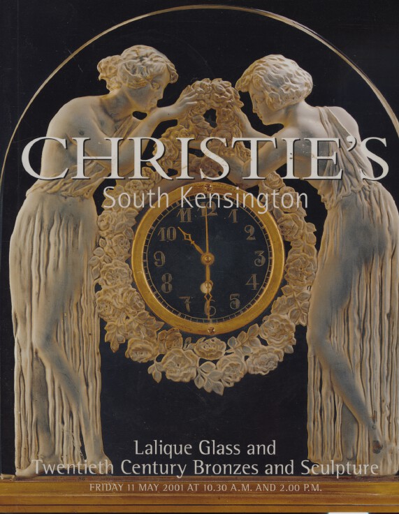Christies 2001 Lalique Glass & 20th Century Bronzes & Sculpture