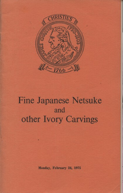 Christies 1975 Fine Japanese Netsuke & other Ivory Carvings