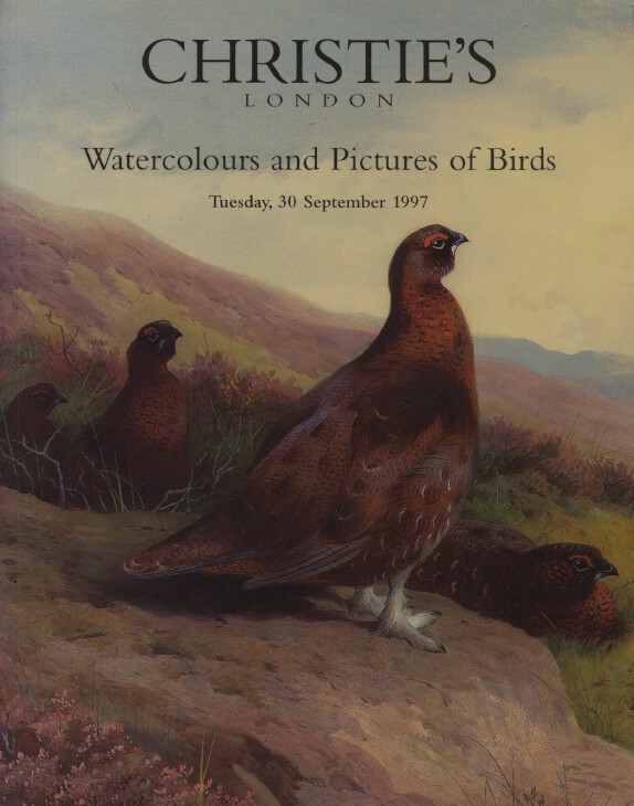Christies 1997 Watercolours and Pictures of Birds
