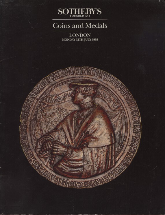 Sothebys 1993 Coins and Medals