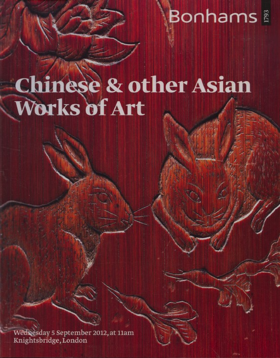 Bonhams 2012 Chinese & other Asian Works of Art