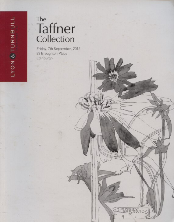 Lyon Turnbull 2012 Charles Rennie Mackintosh Taffner Collection