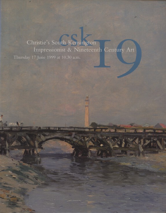 Christies June 1999 Impressionist & Nineteenth Century Art
