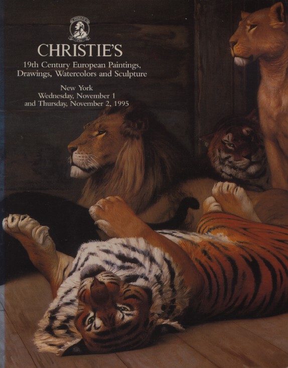 Christies 1995 19th C. European Paintings, Drawings, Watercolors