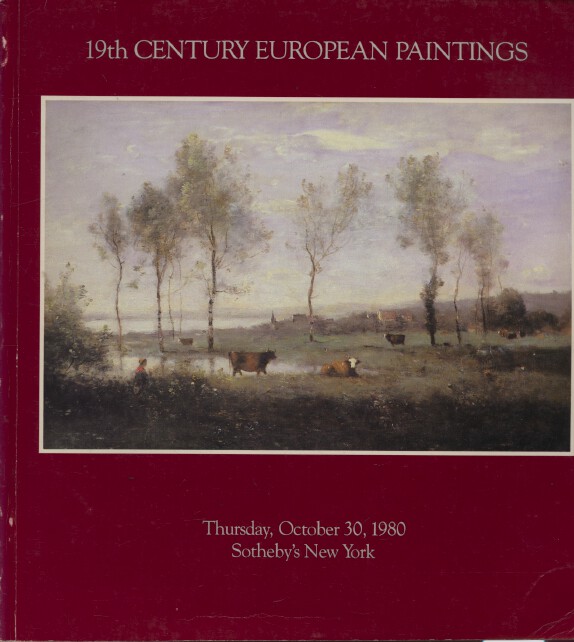 Sothebys 1980 19th Century European Paintings