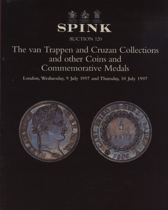 Spink 1997 The van Trappen & Cruzan Collections Coins & Medals