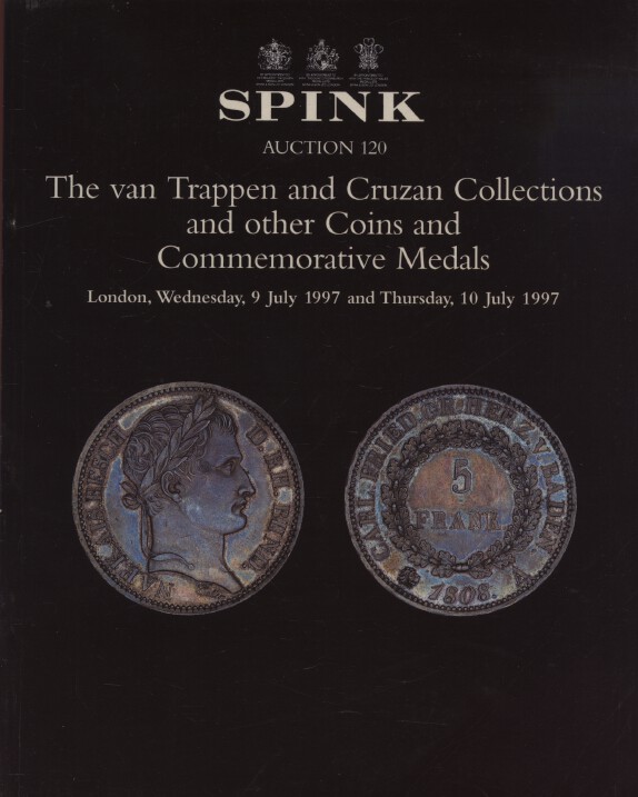 Spink July 1997 The van Trappen & Cruzan Coll. Coins & Medals (Digital only)