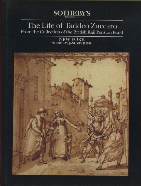 Sothebys 1990 Life of Taddeo Zuccaro (British Rail Pension Fund)