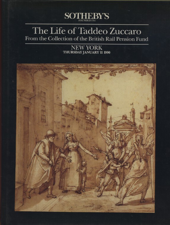 Sothebys 1990 Life of Taddeo Zuccaro (British Rail Pension Fund)