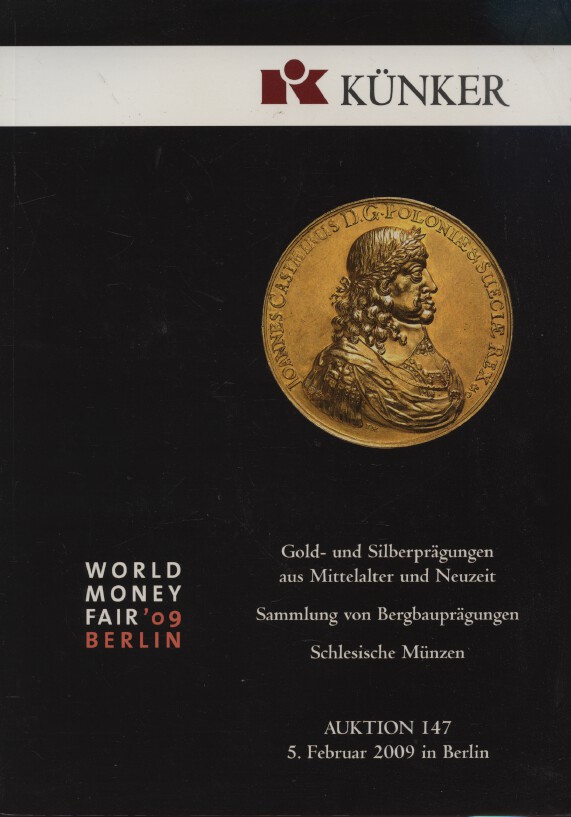 Kunker 2009 Gold & Silver Coins, Bergbaupragunger Collection